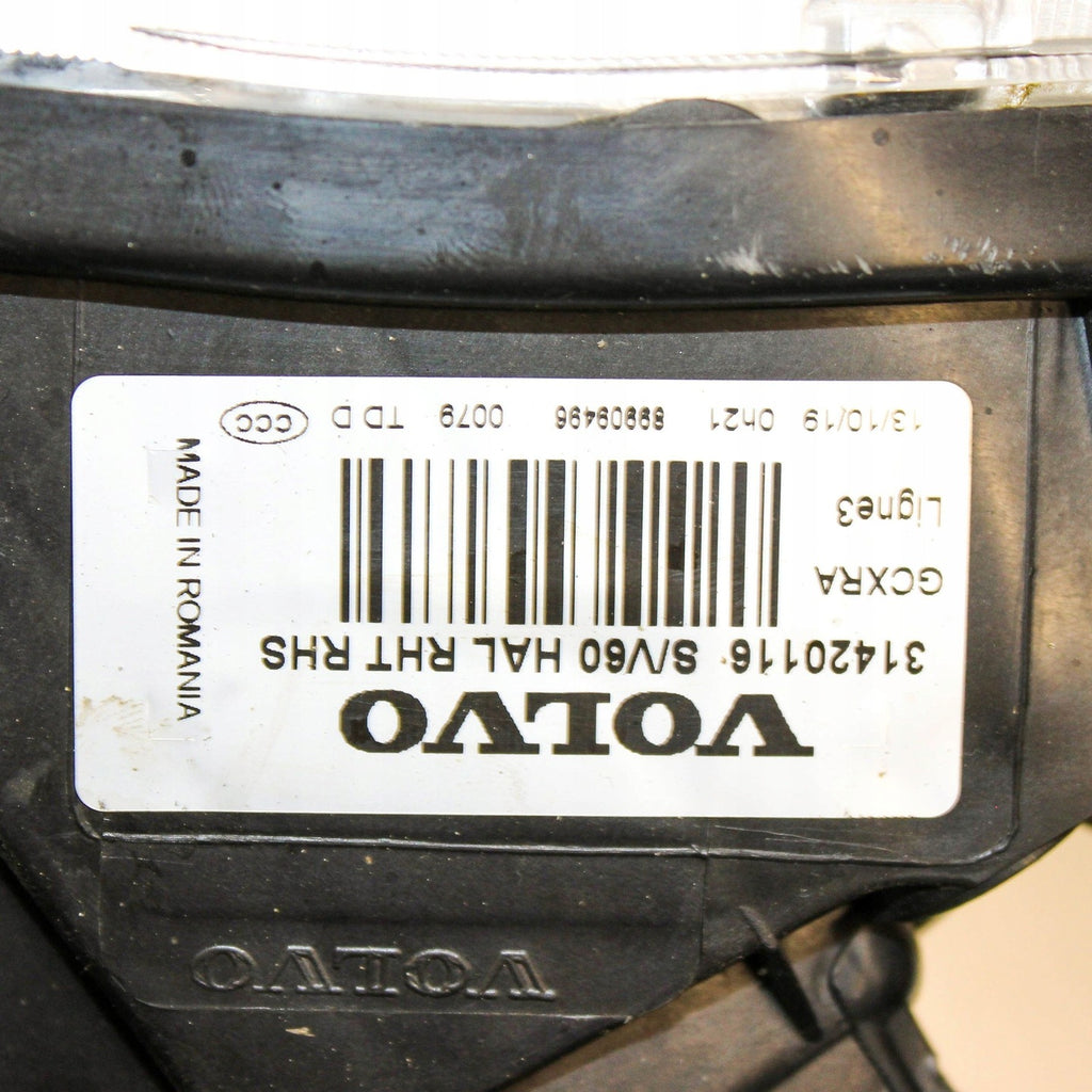 Frontscheinwerfer Volvo V60 31420116 Rechts Scheinwerfer Headlight SCH8836476573zw