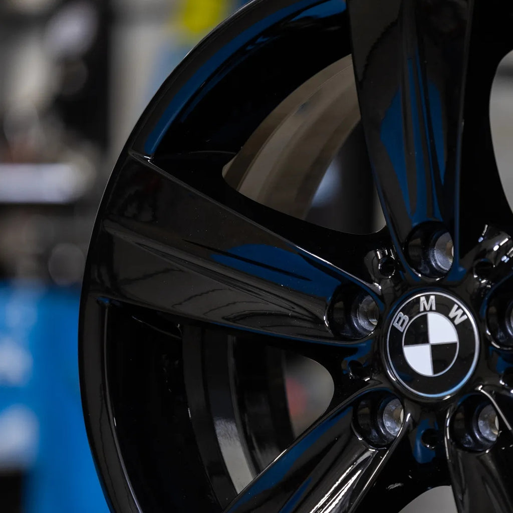 4x Alufelge 18 Zoll 8.0" 5x120 34ET Glanz Silber BMW E46 E91 F30 E90 E92 F31 FEL3298584058wq