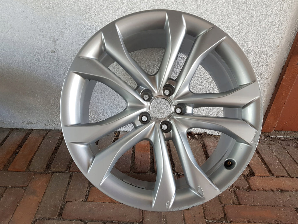 1x Alufelge 20 Zoll 8.5" 5x112 33ET Glanz Silber 8R0601025 Audi Q5 Rim Wheel