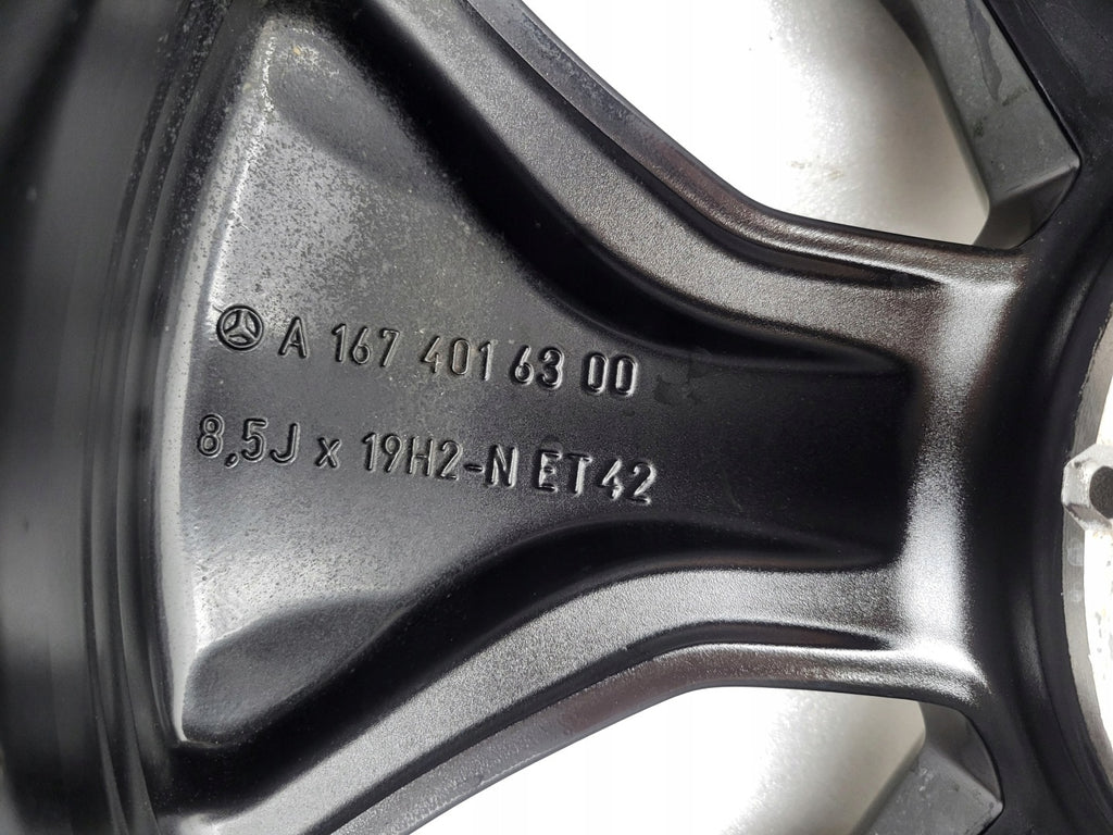 1x Alufelge 19 Zoll 8.5" 5x112 42ET A1674016300 Mercedes-Benz Gle V167 Rim Wheel FEL3748707049gy