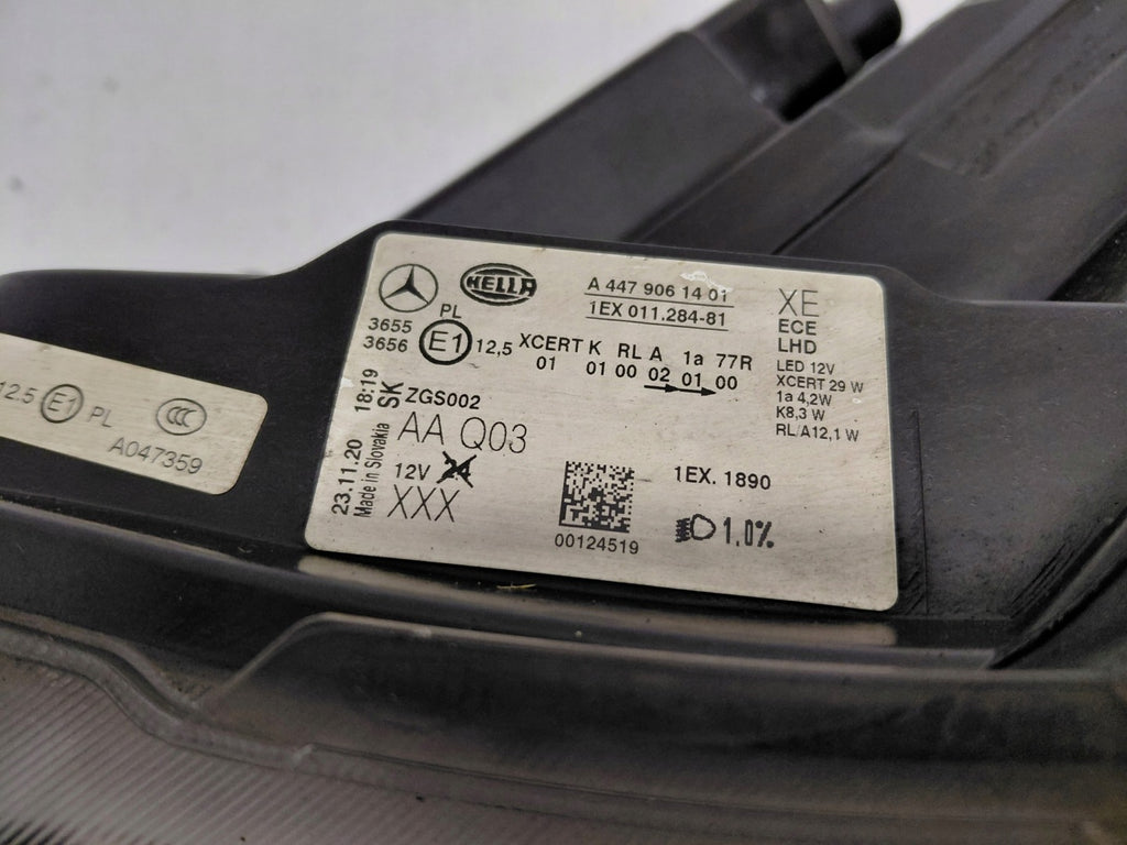 Frontscheinwerfer Mercedes-Benz W447 A4479061401 Full LED Links Headlight SCH6468379513wf