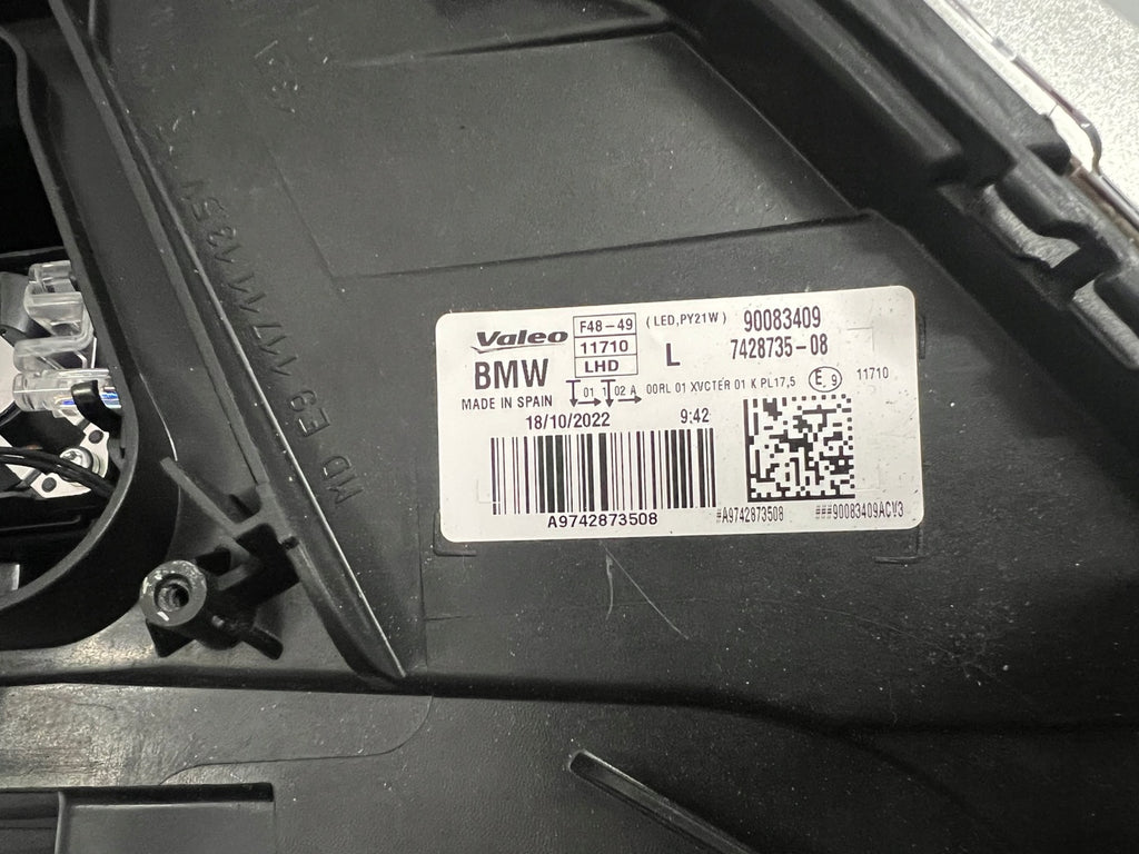 Frontscheinwerfer BMW X1 F48 7428735 LED Links Scheinwerfer Headlight SCH9636700647aa