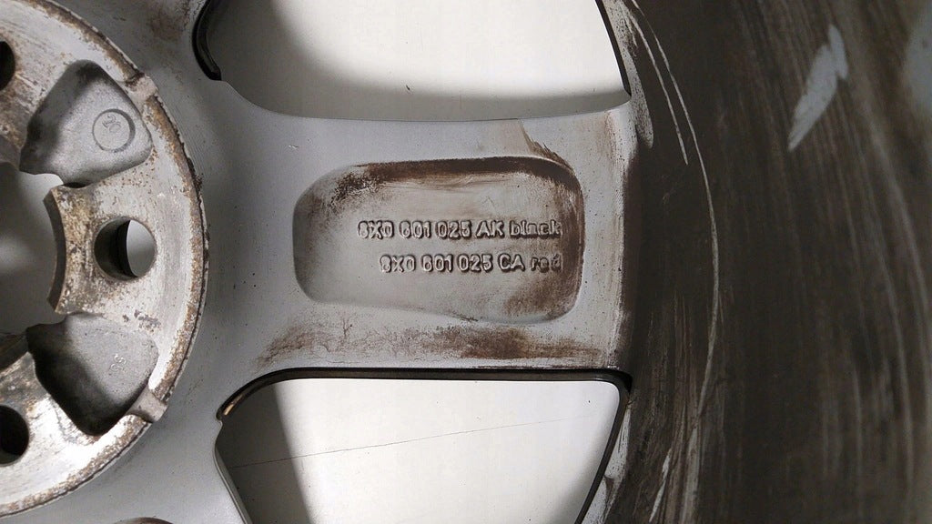 1x Alufelge 17 Zoll 7.5" 5x100 36ET 8X0601025AK Audi A1 Rim Wheel FEL1744248011nx