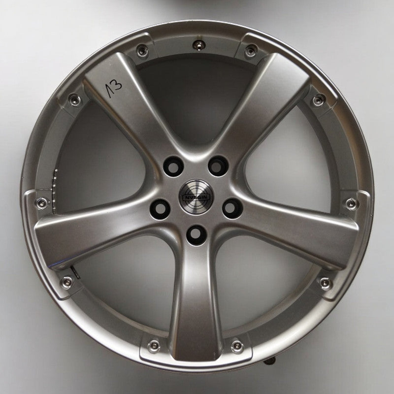 1x Alufelge 19 Zoll 8.5" 5x114.3 25ET Nissan 1 Rim Wheel