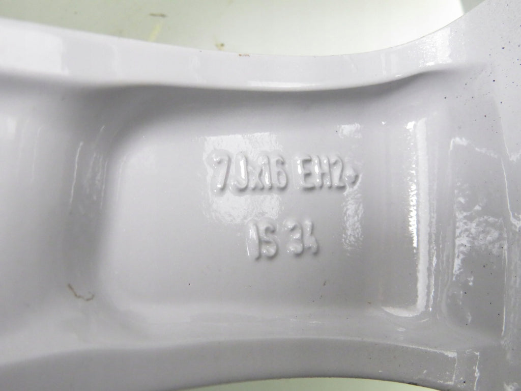4x Alufelge 16 Zoll 7.0" 5x120 34ET Glanz Silber 6775595 BMW 3 E46 E90 Rim Wheel FEL1485150535jg