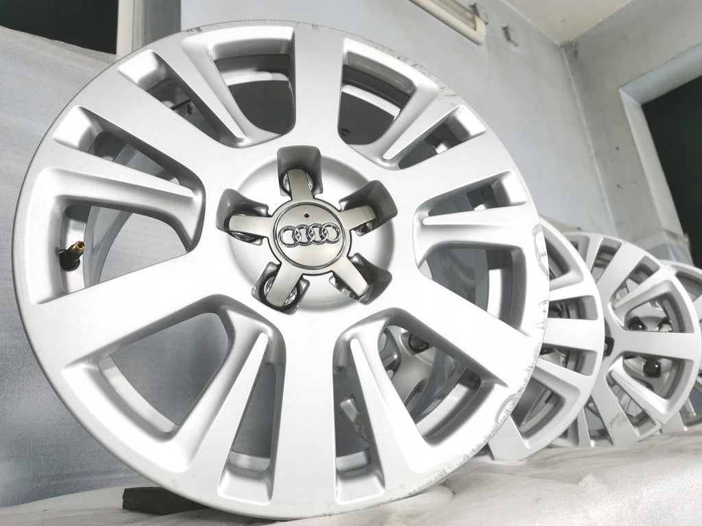 4x Alufelge 16 Zoll 7.5" 5x112 45ET Glanz Silber 4F0601025CA Audi C6 A4 B6 B7