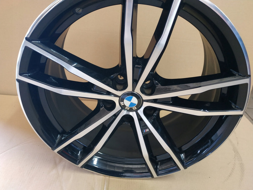 1x Alufelge 19 Zoll 9.0" 5x112 8090095 BMW 3 Rim Wheel FEL5507365130wf