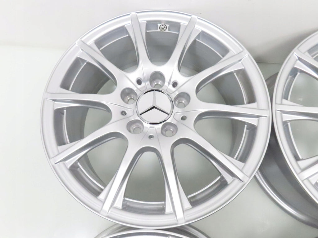 4x Alufelge 16 Zoll 6.5" 5x112 38ET A2054012400 Mercedes-Benz A205 Rim Wheel FEL2599983156pt