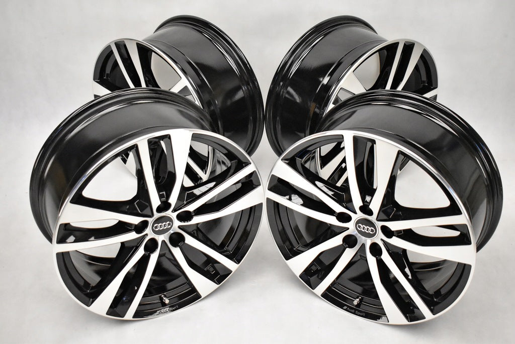 4x Alufelge 19 Zoll 8.5" 5x112 40ET Glanz Graphit 4K0601025 Audi Mg Rim Wheel FEL6345330814km
