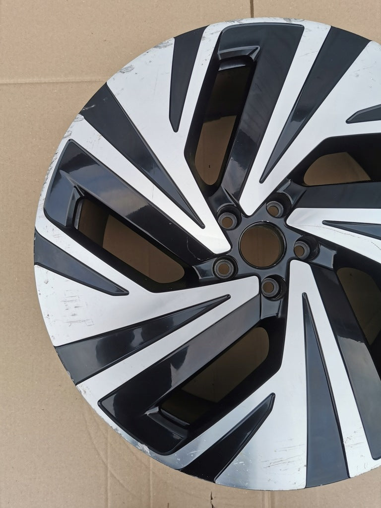 1x Alufelge 21 Zoll 8.5" 5x112 40ET Glanz Schwarz 11A601025B VW Rim Wheel FEL6633605861hv