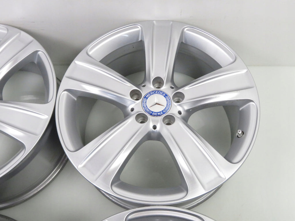 4x Alufelge 18 Zoll 8.0" 5x112 38ET Glanz Silber A2534012100 Mercedes-Benz Glc FEL7231651318tx