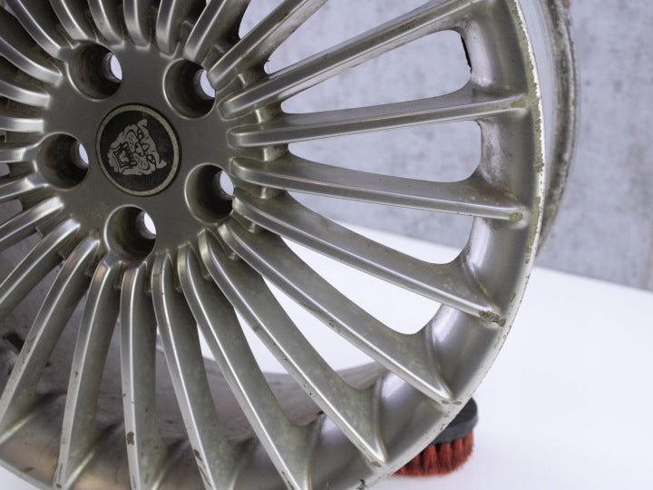 1x Alufelge 18 Zoll 8.0" 5x108 Glanz 4R83-1007-LA Jaguar S-Type Rim Wheel FEL1206830309ov