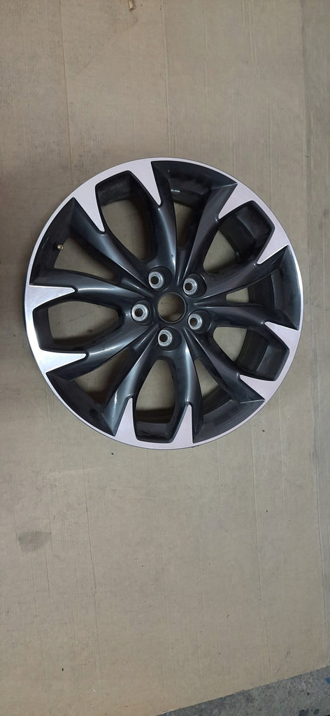 1x Alufelge 19 Zoll 7.0" 5x114.3 50ET Glanz Silber 9965037090 Mazda Cx-5