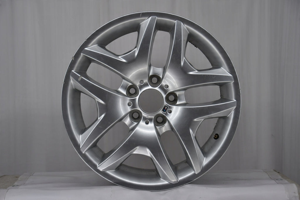 1x Alufelge 18 Zoll 9.0" 5x120 51ET Glanz Silber 3415615 BMW X3 E83 Rim Wheel