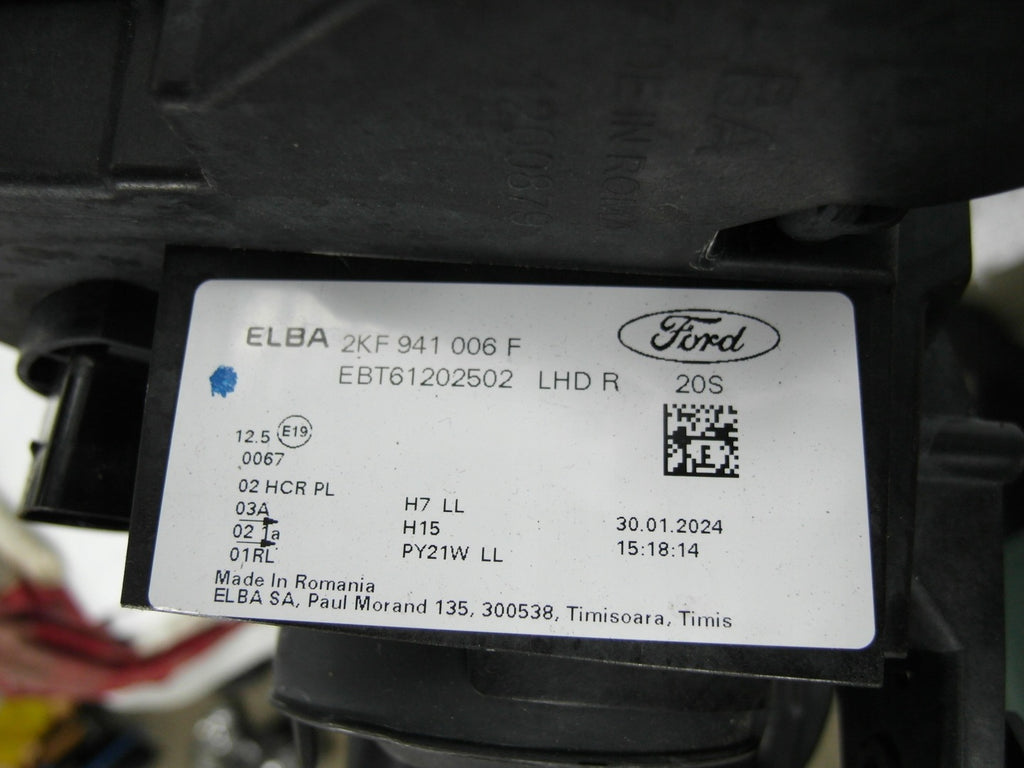 Frontscheinwerfer Ford Connect 2KF941006F Rechts Scheinwerfer Headlight SCH8321089680xr