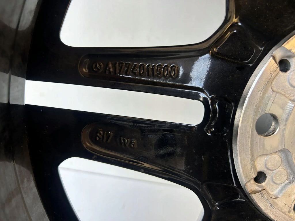 1x Alufelge 18 Zoll 7.5" 5x112 49ET Glanz Graphit A1774011500 Mercedes-Benz Mg FEL3584542932kw