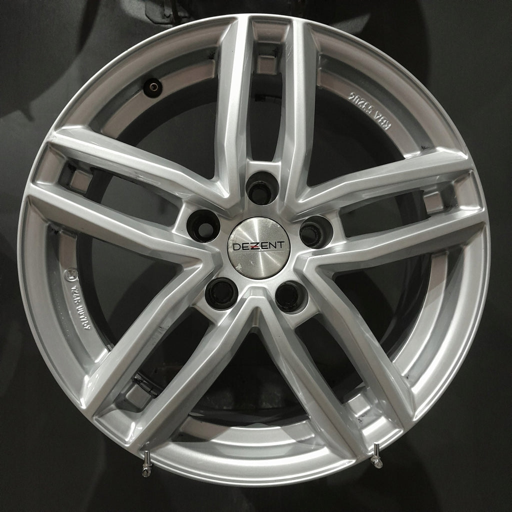4x Alufelge 16 Zoll 6.5" 5x112 41ET Glanz KBA532060 Skoda Superb III Octavia FEL3900707154ub