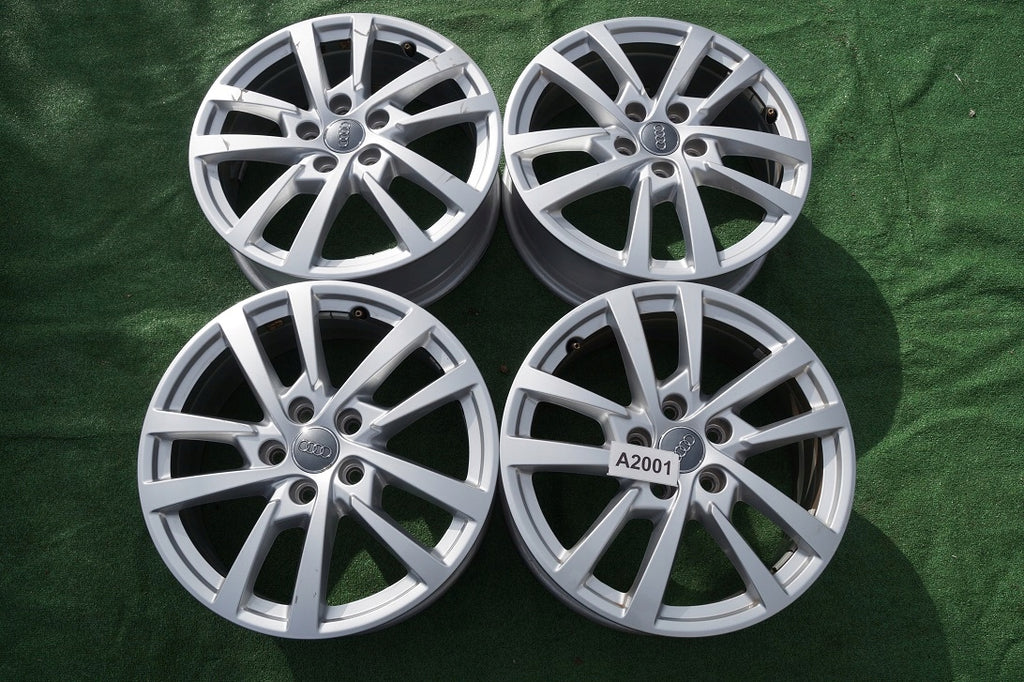 4x Alufelge 17 Zoll 6.0" 5x112 48ET Glanz Silber 8V0601025DH Audi A3 Rim Wheel FEL6678578242rc
