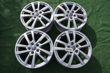 Laden Sie das Bild in den Galerie-Viewer, 4x Alufelge 17 Zoll 6.0" 5x112 48ET Glanz Silber 8V0601025DH Audi A3 Rim Wheel FEL6678578242rc