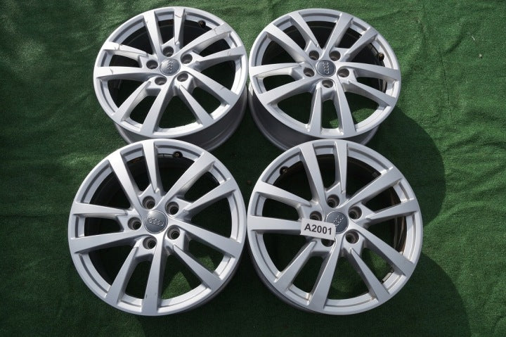 4x Alufelge 17 Zoll 6.0" 5x112 48ET Glanz Silber 8V0601025DH Audi A3 Rim Wheel FEL6678578242rc