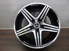 Load image into Gallery viewer, 4x Alufelge 18 Zoll 8.0&quot; 5x112 48ET Glanz Schwarz A1764010402 Mercedes-Benz Amg