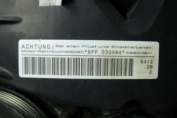 Motor Audi C6 A4 B7 BPP 2.7 TDI 180PS 132kW 298TKm Diesel Engine Komplett MOT1774136189kn