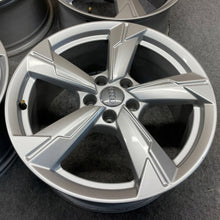 Load image into Gallery viewer, 4x Alufelge 18 Zoll 8.0" 5x112 39ET Glanz Silber 4K0601025D Audi A6 C8 Rim Wheel FEL5508268711ta
