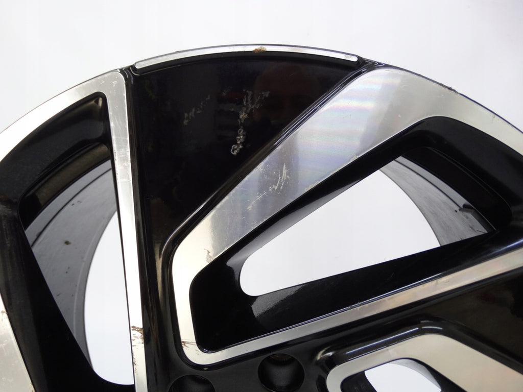 1x Alufelge 20 Zoll 9.5" 5x112 49ET Glanz Schwarz 14B601025F VW I Rim Wheel FEL7049905472kh