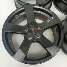 Laden Sie das Bild in den Galerie-Viewer, 4x Alufelge 17 Zoll 7.0" 5x114.3 40ET Glanz Schwarz Toyota Corolla Rim Wheel FEL1304247263hv
