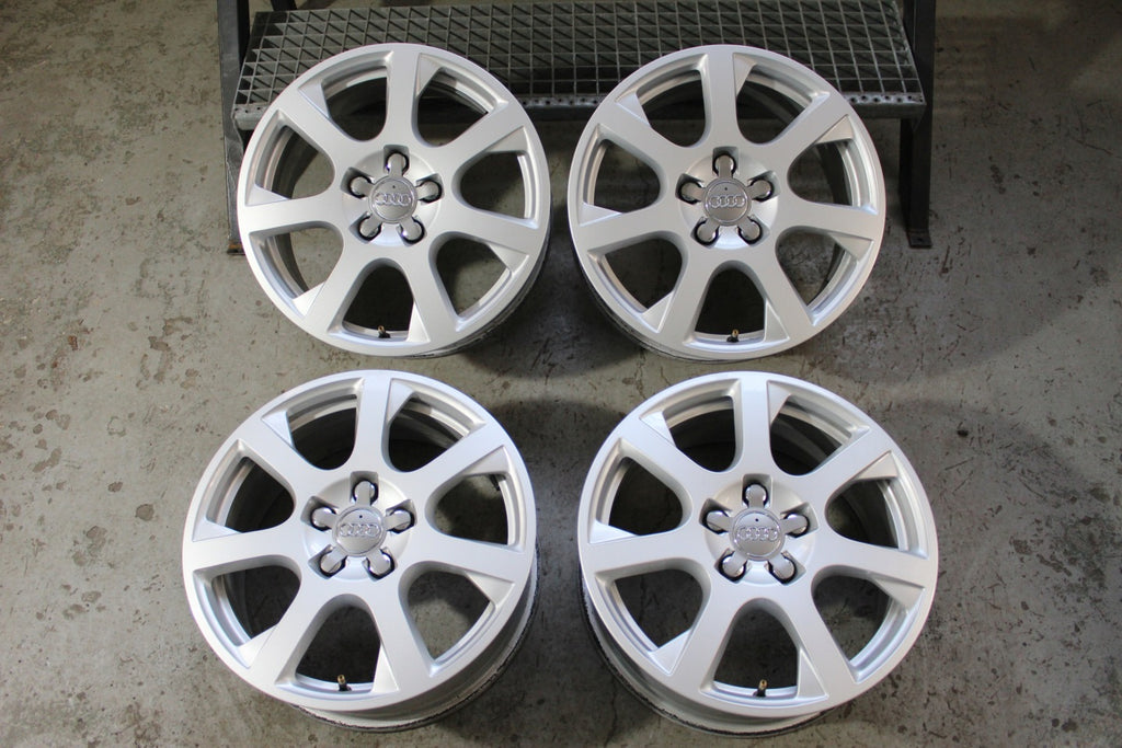 4x Alufelge 17 Zoll 7.0" 5x112 37ET Glanz Silber 8R0601025E Audi Q5 Rim Wheel FEL6180892232ec