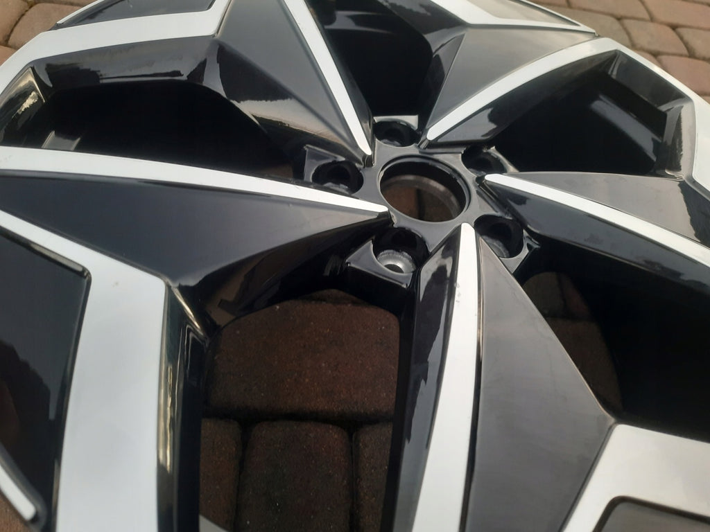 1x Alufelge 19 Zoll 7.5" 5x112 50ET Schwarz 10A601025 VW Id.3 Rim Wheel FEL6979254624um