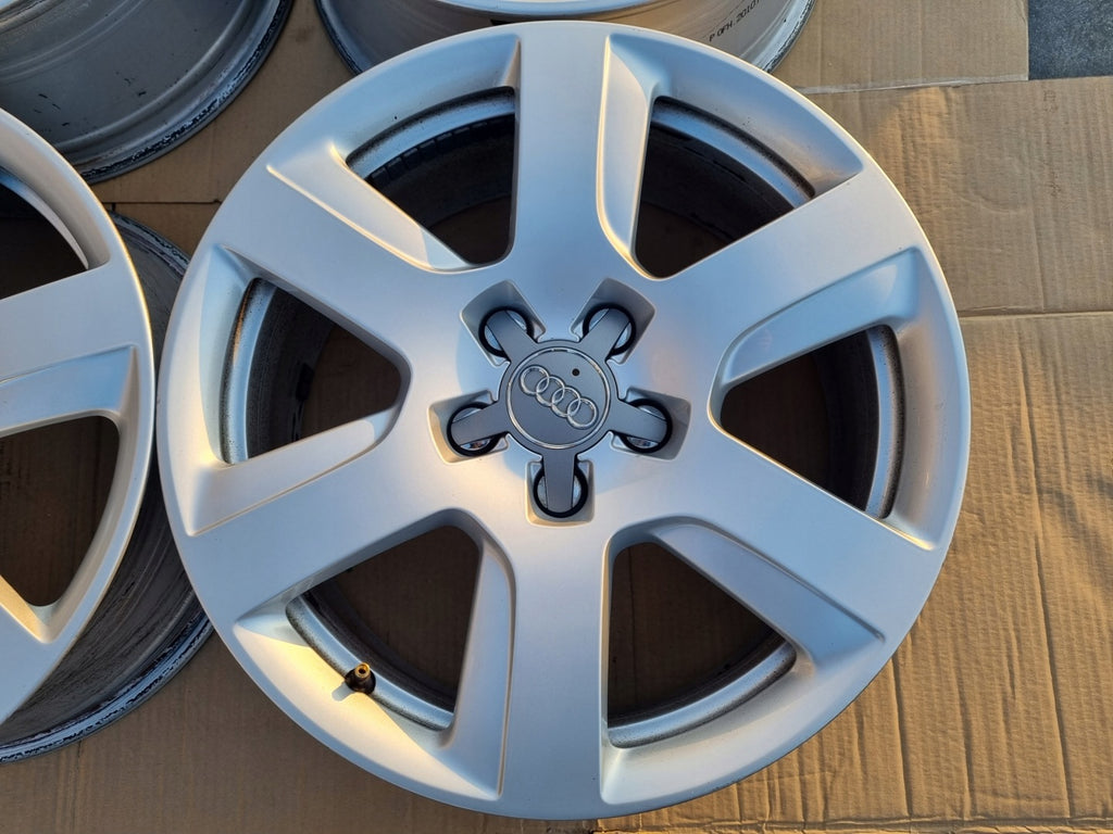 4x Alufelge 17 Zoll 7.0" 5x112 25ET Glanz Silber 4G8601025H Audi C7 A4 B8 FEL8022103527co