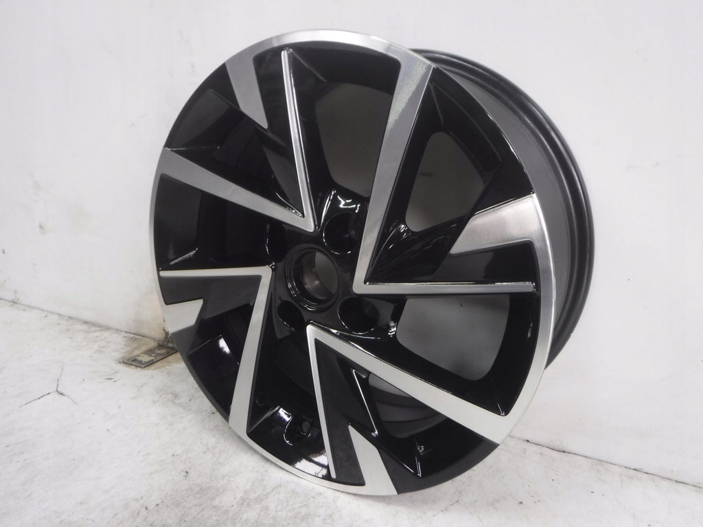 1x Alufelge 16 Zoll 6.5" 4x108 38ET Glanz Schwarz 9847228980- Opel Corsa F FEL9071193929no