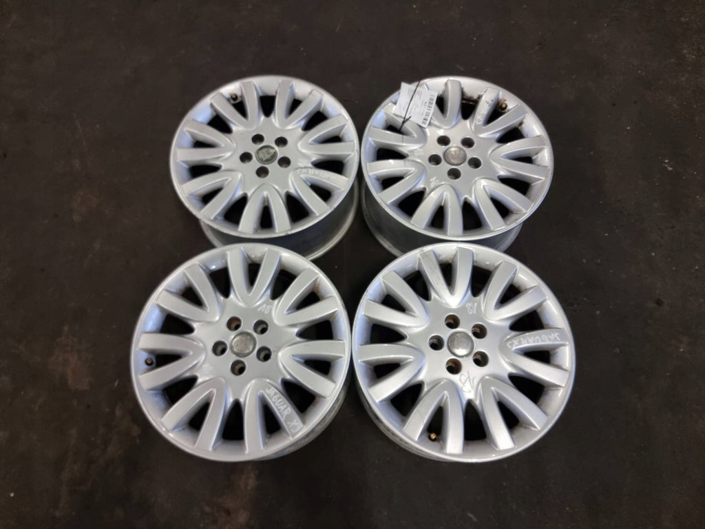 4x Alufelge 18 Zoll 8.0" 5x108 49ET Glanz 2W931007JA Jaguar Xj Rim Wheel FEL7500428689an