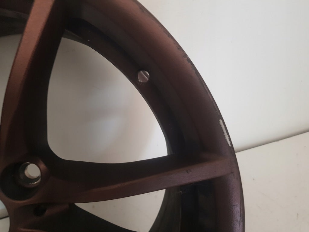 1x Alufelge 18 Zoll 8.5" 5x120 27ET Glanz Silber 2284905 BMW F87 F80 F82 FEL8750280495gr