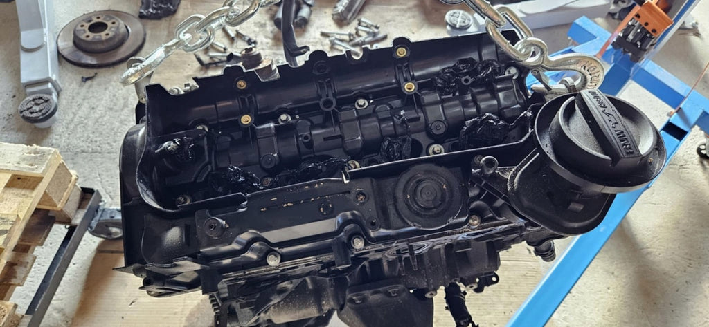 Motor BMW F11 F10 N47D20C 2.0 184PS 350TKm Diesel Engine Unkomplett