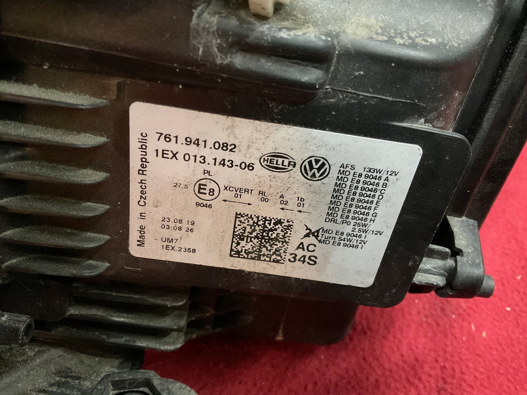 Frontscheinwerfer VW Touareg 761941082 LED Rechts Scheinwerfer Headlight