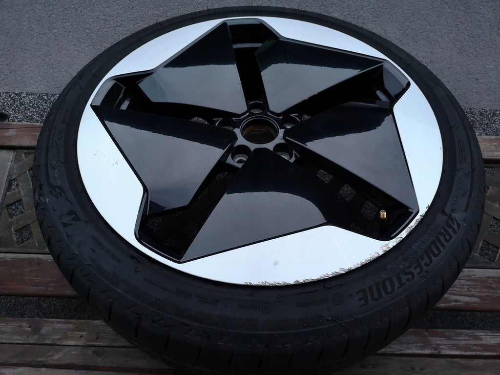 1x Alufelge 20 Zoll 7.5" 5x112 44ET Glanz Schwarz 10A601025 VW Id.3 Rim Wheel