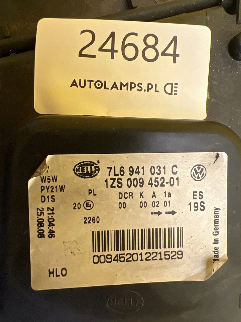 Frontscheinwerfer VW Touareg 7l6 7L6941031C Bi-Xenon Links Headlight