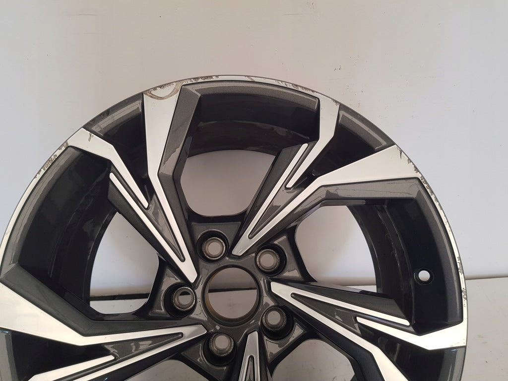 1x Alufelge 18 Zoll 8.0" 5x112 46ET Glanz Graphit 8Y0601025 Audi A3 Mg Rim Wheel FEL9623852705sp