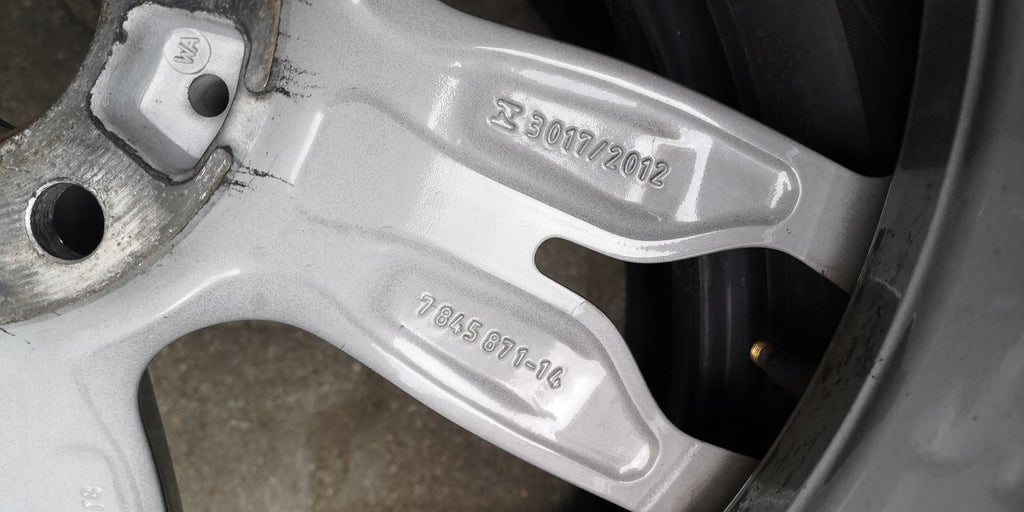 1x Alufelge 18 Zoll 8.0" 5x112 52ET 7845871 BMW 1 F20 Rim Wheel