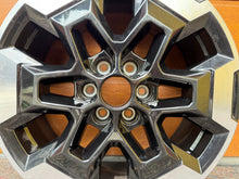 Load image into Gallery viewer, 1x Alufelge 18 Zoll 7.0" 6x114.3 45ET Glanz Schwarz 5JU3CWA58 Nissan Navara FEL6950963481tp