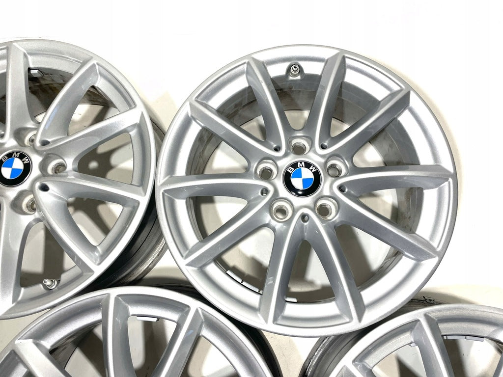 4x Alufelge 16 Zoll 7.0" 5x112 52ET Glanz Silber 6855080 BMW F45 F46 Rim Wheel FEL8672046800nv