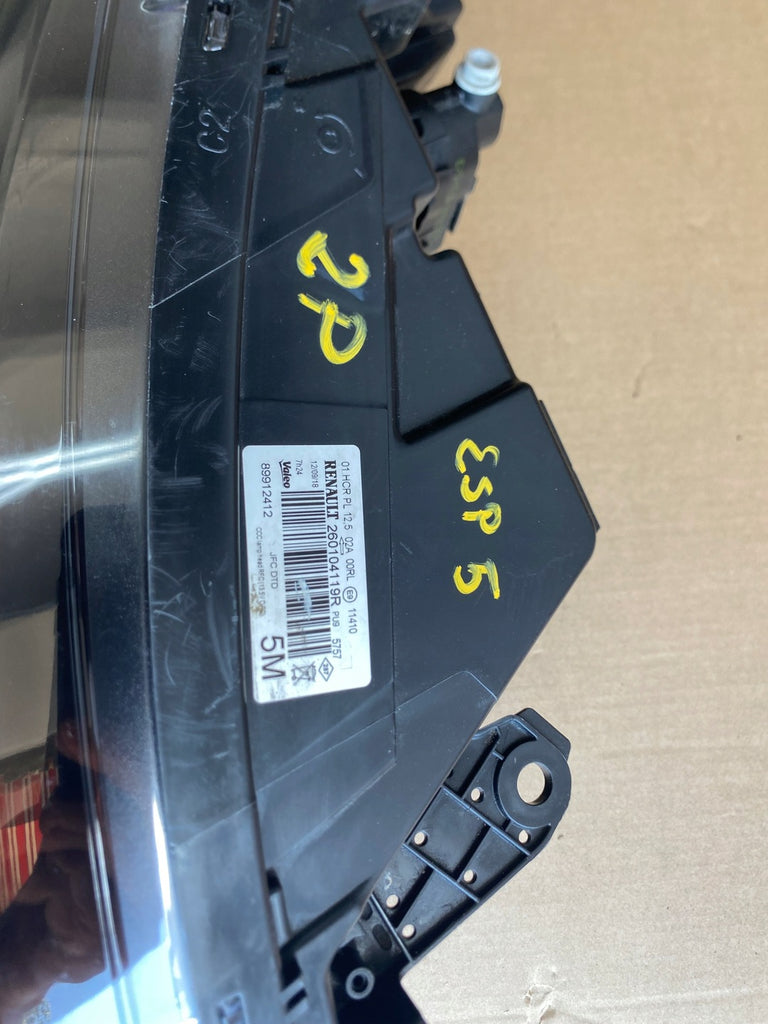 Frontscheinwerfer Renault Espace V 260104119R Full LED Rechts Headlight SCH3302231259ug