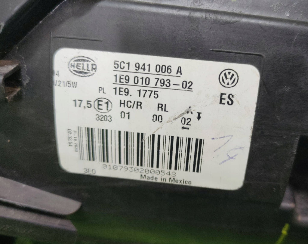 Frontscheinwerfer VW New Beetle 5C1941006A Rechts Scheinwerfer Headlight SCH8090983858li