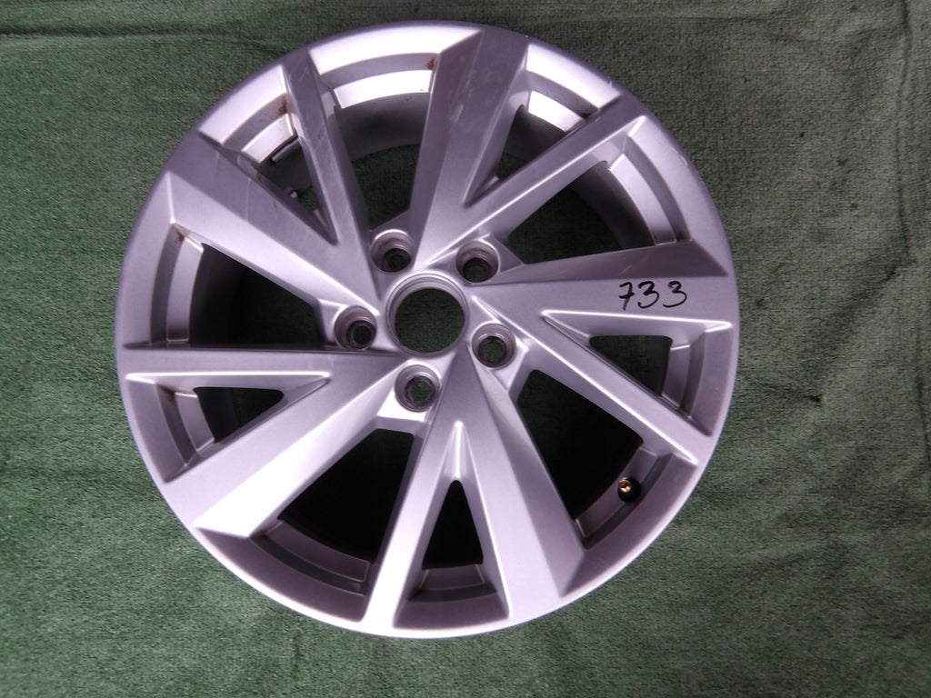 1x Alufelge 17 Zoll 7.0" 5x112 45ET Glanz Silber 81A601025C Audi Q2 Rim Wheel FEL9632381999sh
