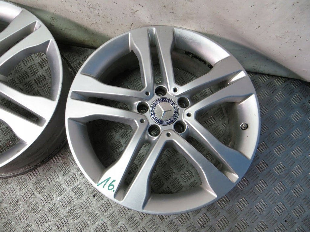 4x Alufelge 18 Zoll 7.0" 5x112 46ET Glanz Silber A1564010102 Mercedes-Benz X156 FEL9559870222kl