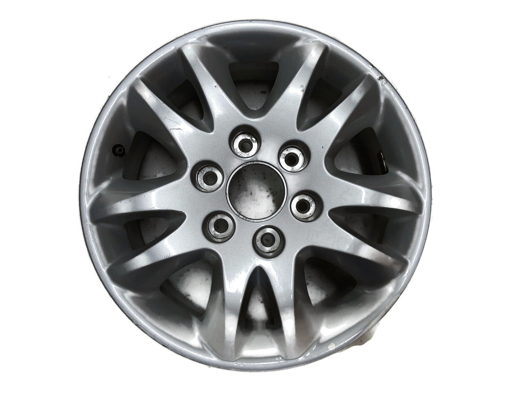 1x Alufelge 17 Zoll 6.5" 6x139.7 46ET Glanz Silber 52910-4D250 Kia Carnival Ii