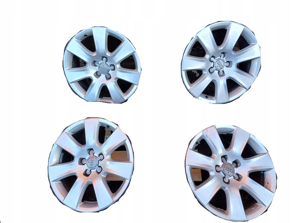 4x Alufelge 18 Zoll 7.5" 5x130 26ET Glanz Silber 4H0601025B Audi A8 Rim Wheel FEL4784184957wr