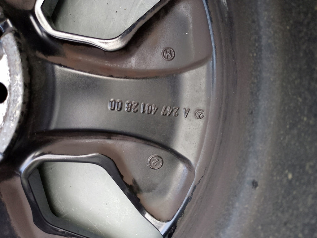 1x Alufelge 18 Zoll 7.5" 5x112 53ET Glanz Grau A2474012800 Mercedes-Benz W247 FEL7014349826ui